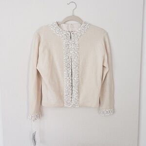 1950s Vntage Beaded Cardigan